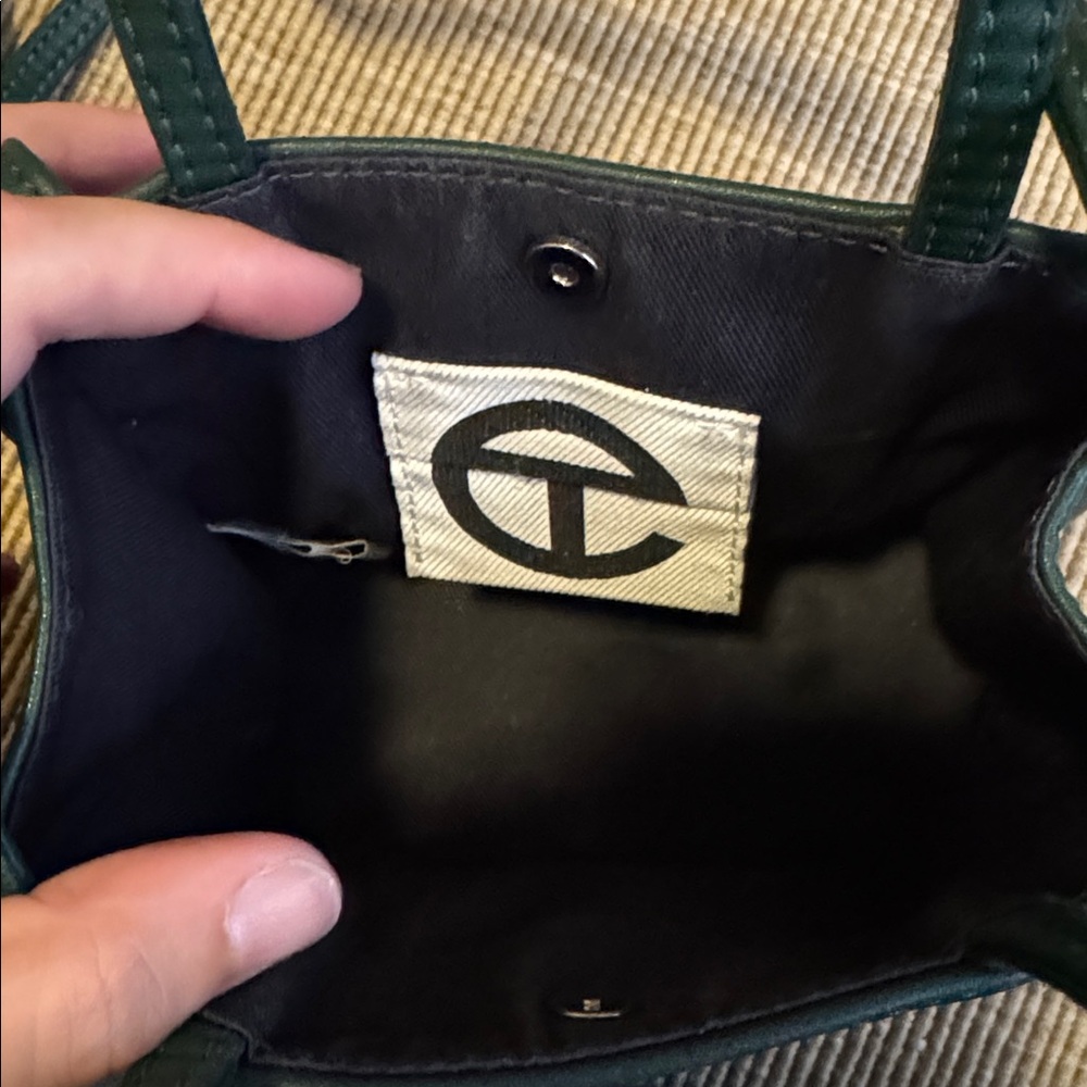 Telfar Olive Green Mini Bag - Picture 3 of 3